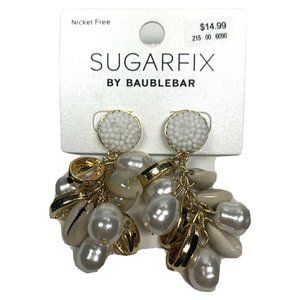 SUGARFIX by BaubleBar Shell Charm Drop Earrings
